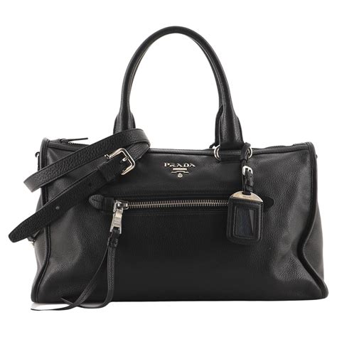 Prada vitello satchel bag